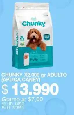Mercar Chunky adulto oferta