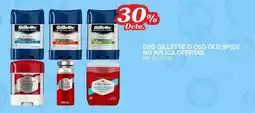 Mercar Dsd gillette o dsd old spice no aplica ofertas. oferta