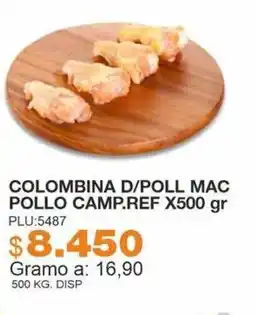 Mercar Colombina d/poll mac pollo camp.ref oferta