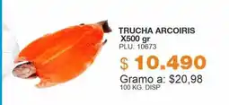 Mercar Trucha arcoiris oferta