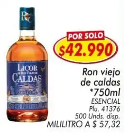 Mercapava Ron viejo de caldas oferta
