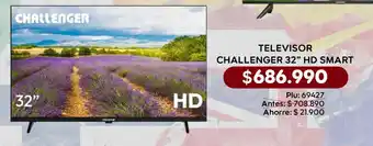 Challenger televisor 32" hd smart
