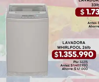 Whirlpool lavadora