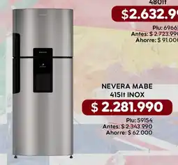 Mercapava Mabe nevera oferta