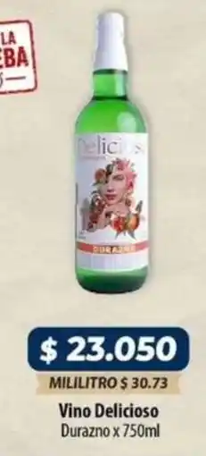 El Cámbulo Delicioso vino durazno oferta