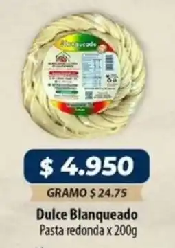 El Cámbulo Dulce blanqueado pasta redonda oferta