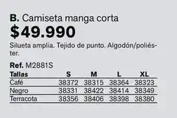 Leonisa Camiseta manga corta ref. m2881s oferta