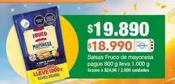 Jumbo Fruco - salsas de mayonesa oferta
