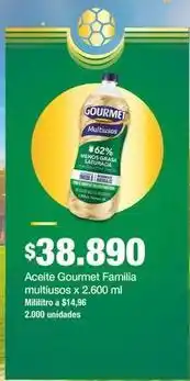 Jumbo Gourmet - aceite familia multiusos oferta