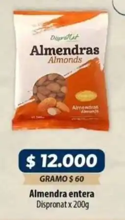 El Cámbulo Dispronat almendra entera oferta