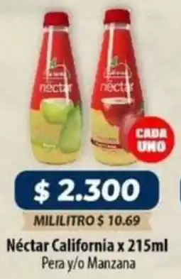 El Cámbulo Néctar california pera y/o manzana oferta