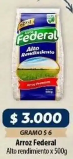 El Cámbulo Arroz federal alto rendimiento oferta