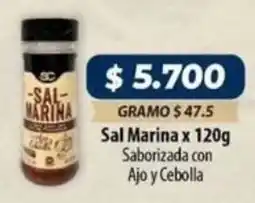 El Cámbulo Sal marina saborizada con ajo y cebolla oferta