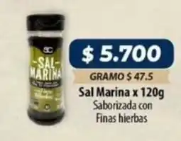 El Cámbulo Sal marina saborizada con finas hierbas oferta