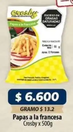 El Cámbulo Crosby papas a la francesa oferta