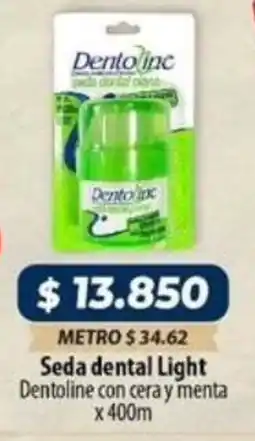 El Cámbulo Seda dental light dentoline con cera y menta oferta