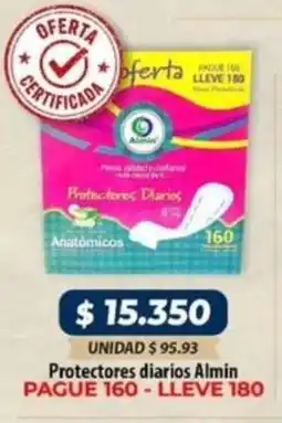 El Cámbulo Almin protectores diarios oferta