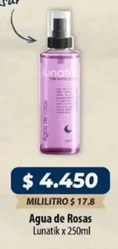 El Cámbulo Agua de rosas lunatik oferta