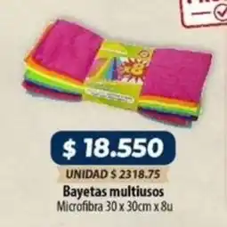 El Cámbulo Bayetas multiusos microfibra oferta