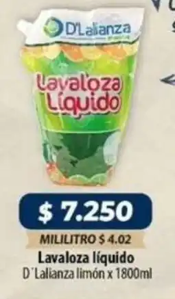 El Cámbulo D'lalianza lavaloza líquido limón oferta