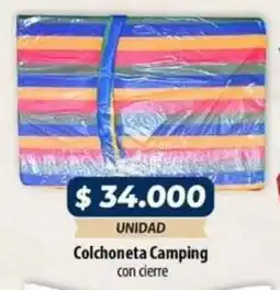 El Cámbulo Colchoneta camping con cierre oferta