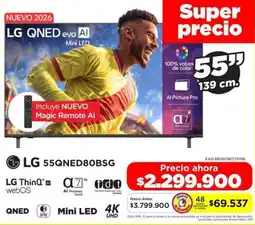 Alkomprar Lg thinq tv 55" oferta