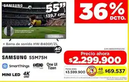 Alkomprar Samsung smart tv 55" oferta