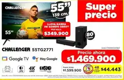 Alkomprar Challenger smart tv 55" oferta