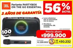Alkomprar Jbl parlante partybox on the go essential oferta