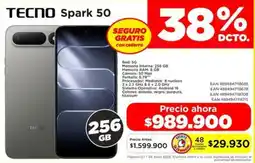 Alkomprar Tecno spark 50 oferta