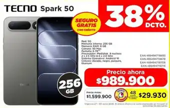 Alkomprar Tecno spark 50 oferta