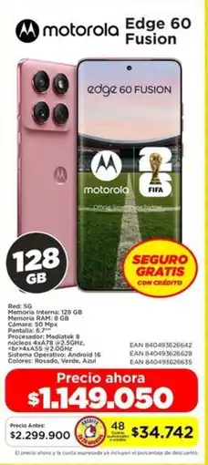 Alkomprar Motorola edge 60 fusion oferta