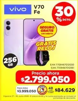 Alkomprar Vivo V70 Fe oferta