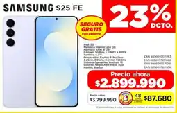Alkomprar Samsung S25 Fe oferta
