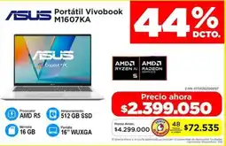 Alkomprar Asus portátil vivobook M1607KA oferta