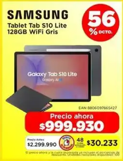 Alkomprar Samsung tablet tab s10 lite oferta
