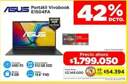 Alkomprar Asus portátil vivobook E1504FA oferta