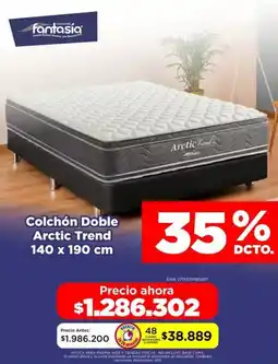 Alkomprar Fantasía colchón doble arctic trend oferta