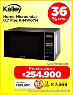 Alkomprar Kalley horno microondas oferta