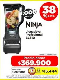 Alkomprar Ninja licuadora profesional BL610 oferta