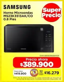 Alkomprar Samsung horno microondas oferta