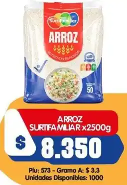 Surtifamiliar Arroz surtifamiliar oferta