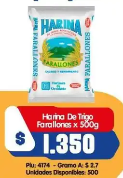 Surtifamiliar Harina de trigo farallones oferta