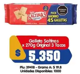Surtifamiliar Saltinas galleta oferta