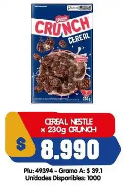 Surtifamiliar Nestlé cereal crunch oferta