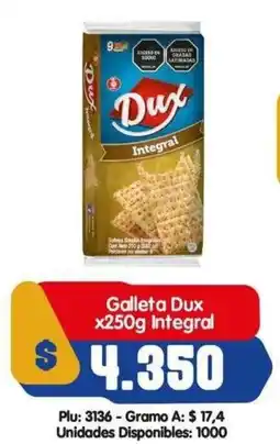 Surtifamiliar Dux galleta integral oferta