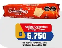 Surtifamiliar Crokantinas galleta oferta
