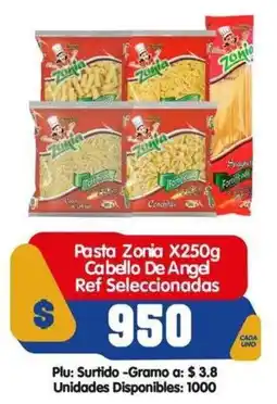 Surtifamiliar Zonia pasta cabello de angel ref seleccionadas oferta