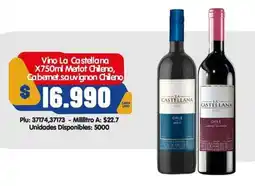 Surtifamiliar La castellana vino merlot chileno, cabemet.sauvignon chileno oferta