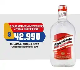 Surtifamiliar Aguardiente antioqueno tradicional oferta